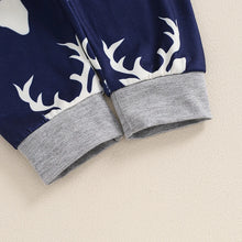 Load image into Gallery viewer, Baby "Daddy s Hunting Buddy" Romper Outfit (Available in Pink or Navy)