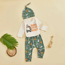 Load image into Gallery viewer, Hunting buddy baby Romper Set 3Pcs