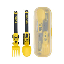 Load image into Gallery viewer, Reusable Kids Spoon & Fork Set