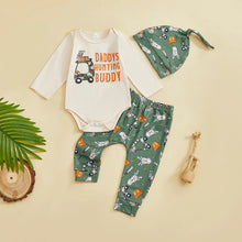 Load image into Gallery viewer, Hunting buddy baby Romper Set 3Pcs