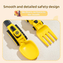 Load image into Gallery viewer, Reusable Kids Spoon & Fork Set