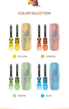 Load image into Gallery viewer, Reusable Kids Spoon & Fork Set