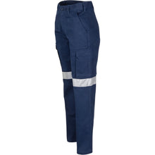Load image into Gallery viewer, Ladies Cotton Drill Cargo Pants with 3M Reflective Tape - 3323