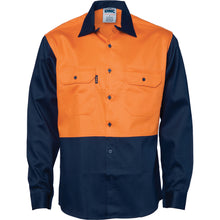 Load image into Gallery viewer, Patron Saint® Flame Retardant Two Tone Drill Shirt - L/S - 3406