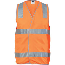 Load image into Gallery viewer, Day/Night Safety Vest with Hoop & Shoulder Generic R/Tape - 3503