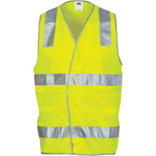 Load image into Gallery viewer, Day/Night Safety Vest with Hoop & Shoulder Generic R/Tape - 3503