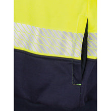 Load image into Gallery viewer, HIVIS Segment Taped 1/2 Zip Fleecy Windcheater - 3529