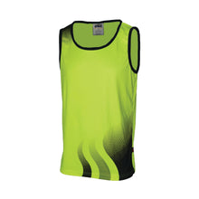 Load image into Gallery viewer, WAVE HIVIS SUBLIMATED SINGLET - 3561