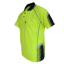 Load image into Gallery viewer, Hi-Vis GALAXY Sublimated Polo - 3564