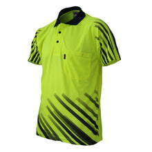 Load image into Gallery viewer, HiVis Sublimated Full Stripe Polo - 3566