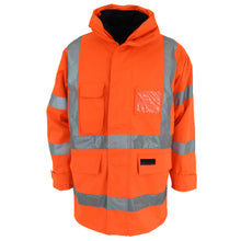 Load image into Gallery viewer, HiVis "6 in 1" Breathable rain jacket Biomotion - 3572
