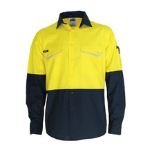 Load image into Gallery viewer, Two-Tone RipStop Cotton Cool Shirt, L/S - 3586