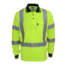 Load image into Gallery viewer, Hi-Vis "X' Back & Bio-motion Taped Polo - 3710