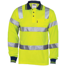 Load image into Gallery viewer, HiVis Biomotion Tapped Polo L/S - 3713