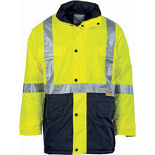 Load image into Gallery viewer, HiVis Two Tone Quilted Jacket with 3M R/Tape - 3863