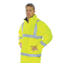 Load image into Gallery viewer, HiVis D/N Breathable Rain Jacket with 3M R/Tape - 3871