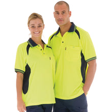 Load image into Gallery viewer, Cool-Breeze Contrast Mesh Polo - short sleeve - 3901