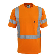 Load image into Gallery viewer, Hi-Vis Cotton taped Tee Short Sleeve - 3917