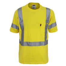 Load image into Gallery viewer, Hi-Vis Cotton taped Tee Short Sleeve - 3917
