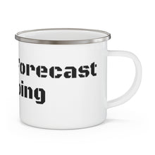 Load image into Gallery viewer, "Weekend Forcast Camping" Enamel Mug