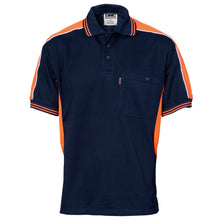 Load image into Gallery viewer, Polyester Cotton Panel Polo Shirt - Short Sleeve - 5214