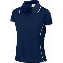 Load image into Gallery viewer, Ladies Cool-Breathe Piping Polo - 5225