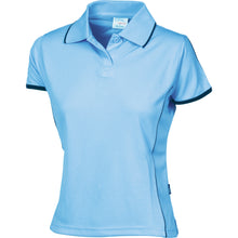 Load image into Gallery viewer, Ladies Cool-Breathe Piping Polo - 5225