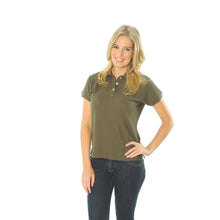 Load image into Gallery viewer, Ladies Cotton Rich New York Polo - 5258