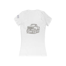 Load image into Gallery viewer, Women's Jersey Short Sleeve Deep V-Neck Tee