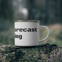 Load image into Gallery viewer, "Weekend Forcast Camping" Enamel Mug