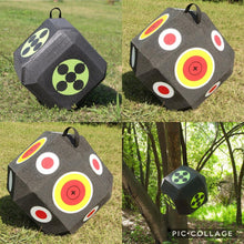 Load image into Gallery viewer, 3D Cube Reusable Archery Target
