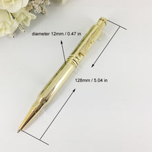 Load image into Gallery viewer, Gold Ballpoint Pen