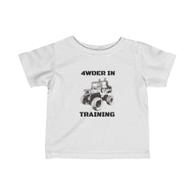 Load image into Gallery viewer, Kids "4WDER In Training" Infant Tee
