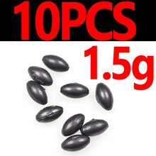 Load image into Gallery viewer, 10PCS Reusable Olive Shape Lead Sinkers