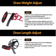 Load image into Gallery viewer, 19-70lbs Archery Right Handed Compound Bow Set