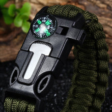 Load image into Gallery viewer, Emergency Survival 550 Paracord Bracelet