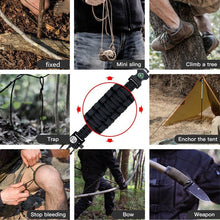Load image into Gallery viewer, Emergency Survival 550 Paracord Bracelet