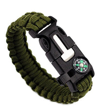 Load image into Gallery viewer, Emergency Survival 550 Paracord Bracelet