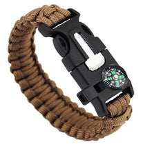 Load image into Gallery viewer, Emergency Survival 550 Paracord Bracelet