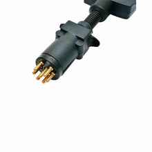 Load image into Gallery viewer, Trailer Connector Plug 7 Pin Round Plug to 7 Pin Flat Plug