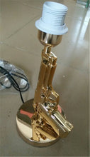 Load image into Gallery viewer, Gun Table Lamps (Available in Gold or Silver)