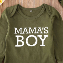 Load image into Gallery viewer, Baby "Mama's Girl" or Mama's Boy" Camo Outfit
