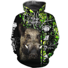 Load image into Gallery viewer, 3D Boar Hunter Camo Hoodie, Jacket or Sweatshirt.