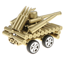 Load image into Gallery viewer, Handcrafted Bullet Casings Mini Army Tank Model
