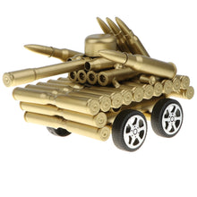 Load image into Gallery viewer, Handcrafted Bullet Casings Mini Army Tank Model