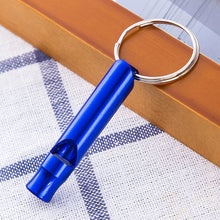 Load image into Gallery viewer, Emergency Survival Whistle Keychain