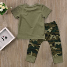 Load image into Gallery viewer, Baby "Daddy's Boy" or "Daddy's Girl" Camo Outfit