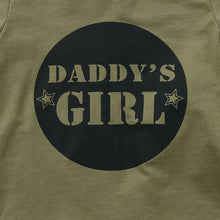 Load image into Gallery viewer, Baby "Daddy's Boy" or "Daddy's Girl" Camo Outfit