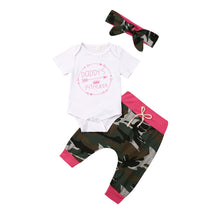 Load image into Gallery viewer, Baby Camo 3 piece Set