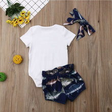 Load image into Gallery viewer, Baby 3 piece "Dads Little Fishing Buddy" outfit